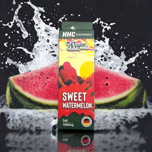 Wape - HHC Vape - 95 % - 2ml - Sweet Watermelon