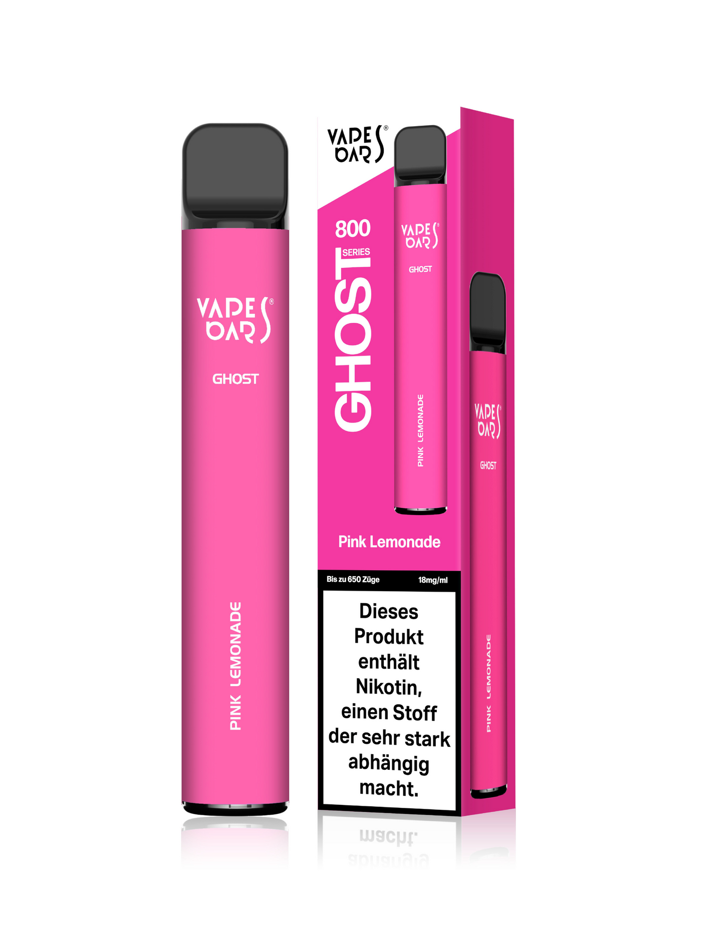 Vape Bars - Ghost 800 - Pink Lemonade