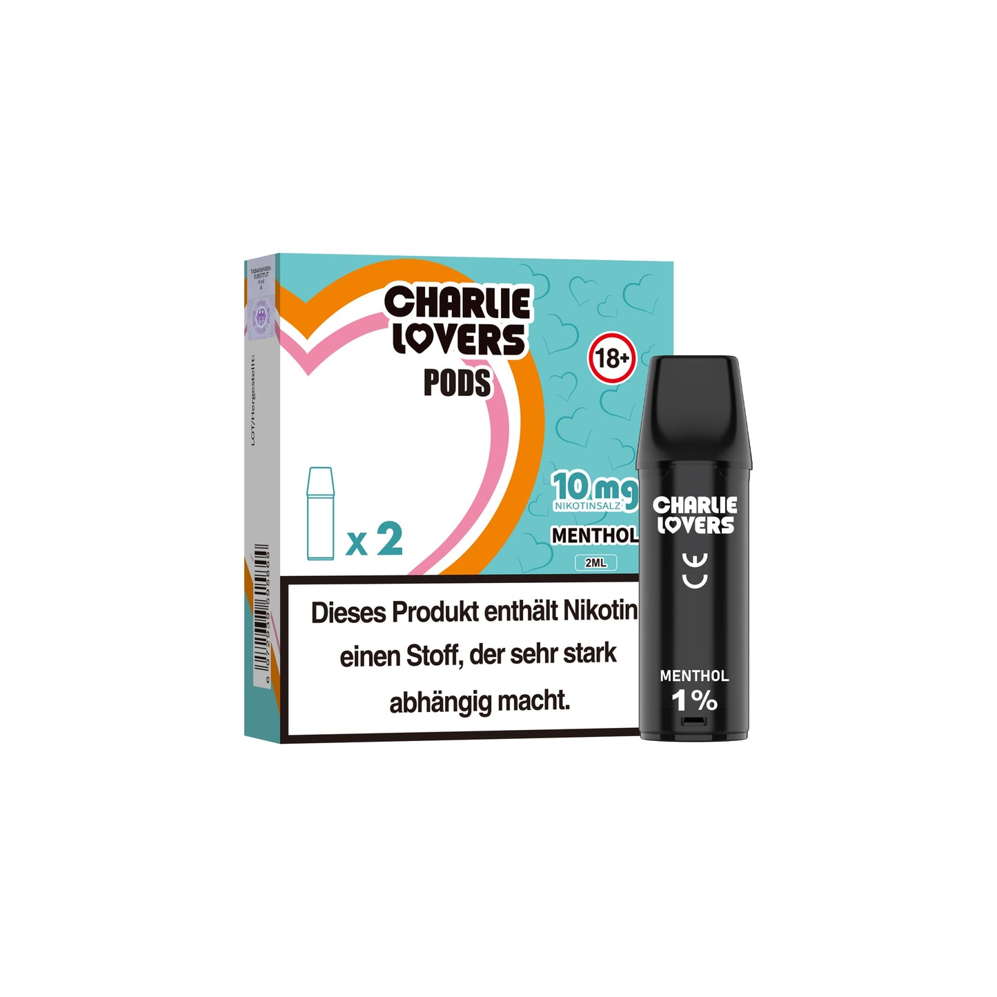 CHARLIE LOVERS PODS - 10MG & 20MG - 2ER PACK